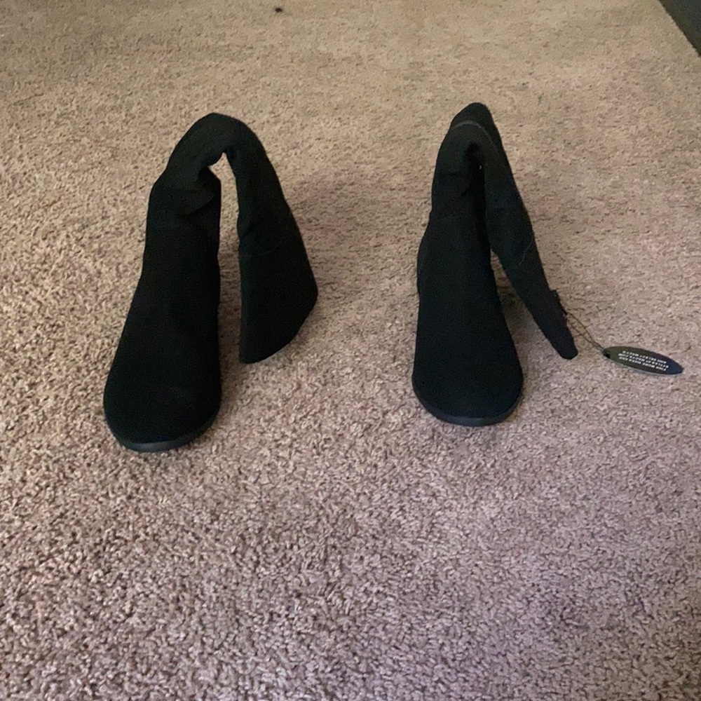 Black Suede Boots
